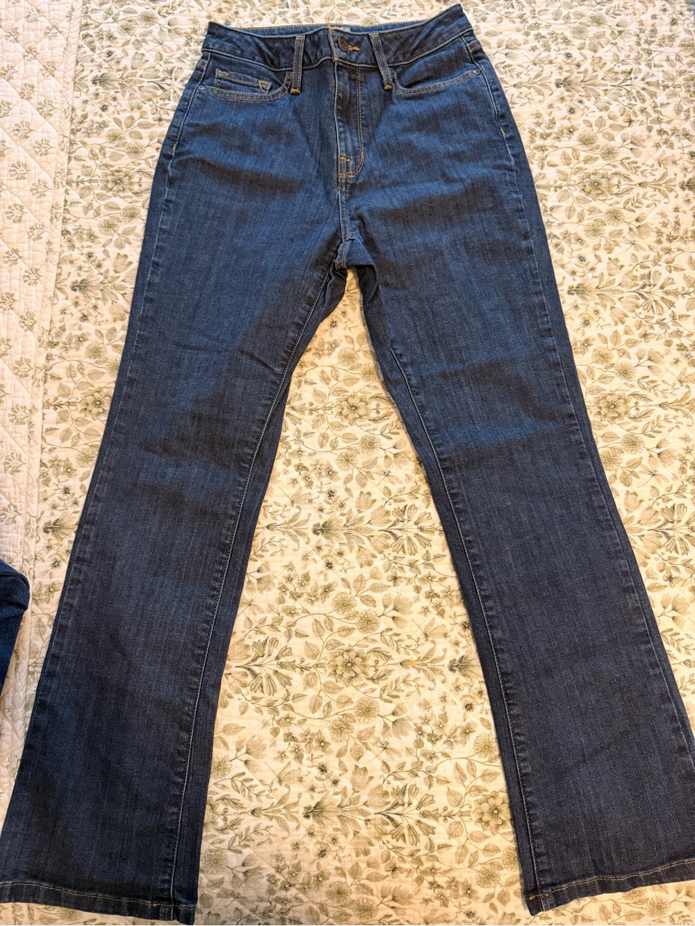 L.L. Bean Dark Blue Flare Jeans